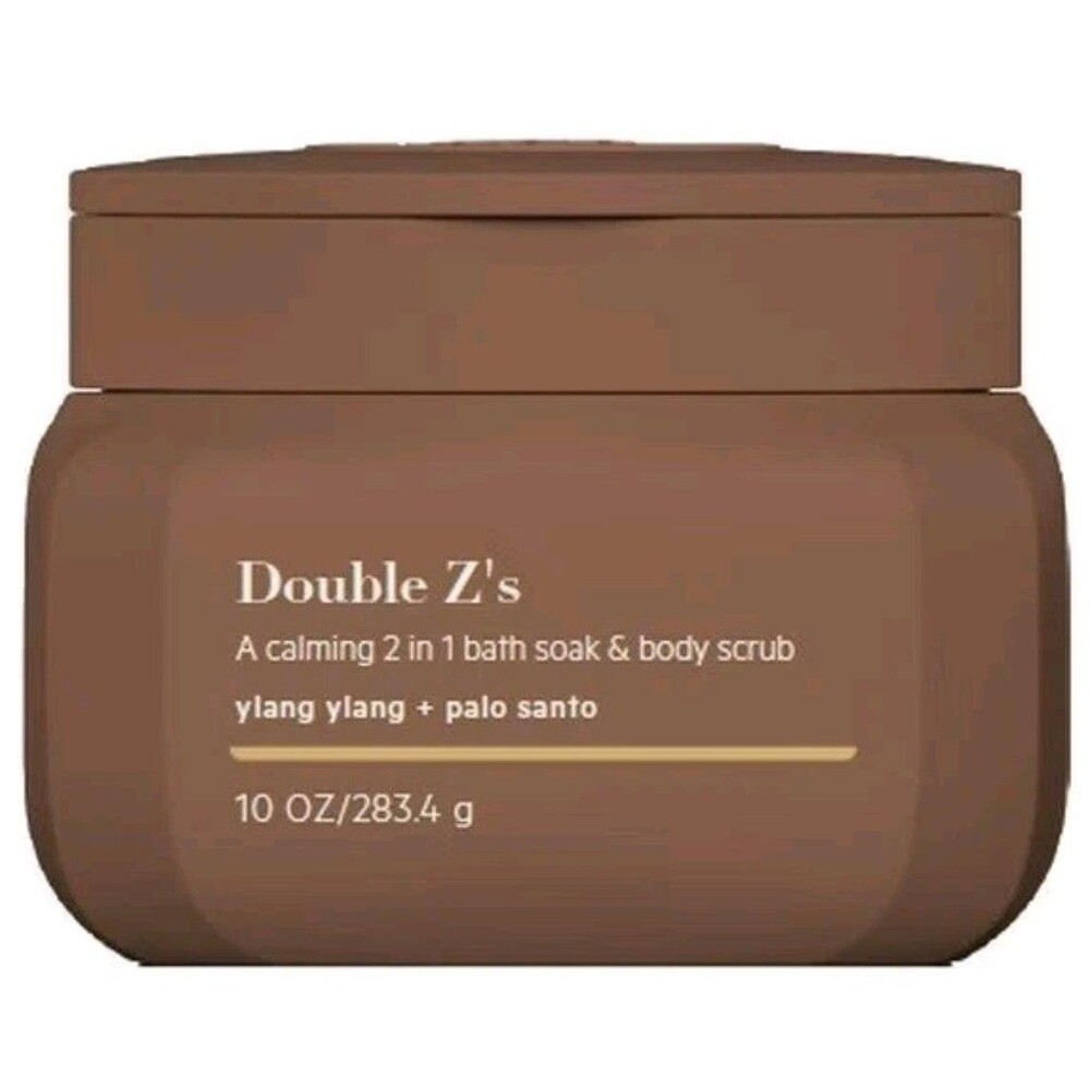 2X Body by TPH Double Z's 2-in-1 Bath Soak & Sugar Scrub Ylang Ylang Notes New